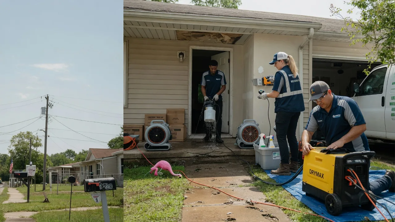 Storm Damage Water Removal in Low Moor, IA near me